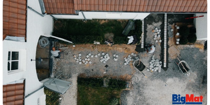 Rénovation des espaces extérieurs d'une villa à Braine-L-Alleud